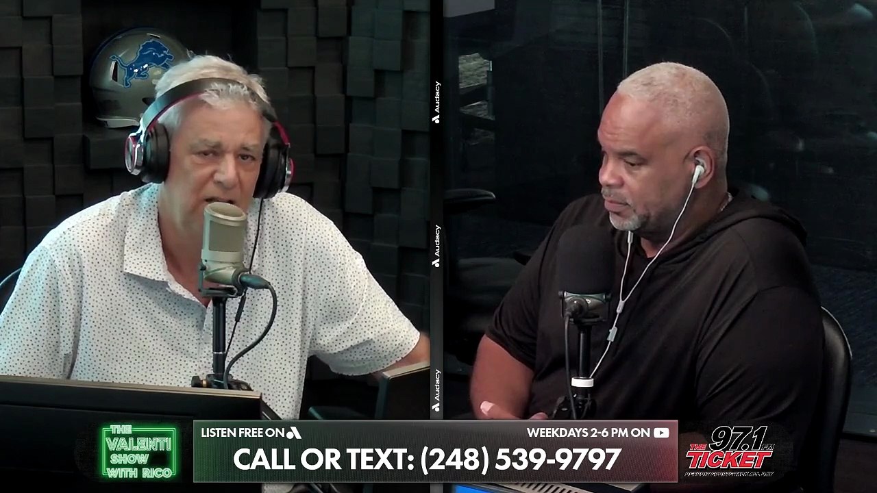 Are You More Exited For The Tigers Playoff Push Or The Lions Season? | The Valenti Show with Rico