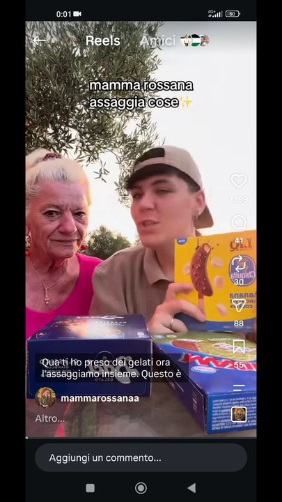 Mamma Rossana story assaggia cose
