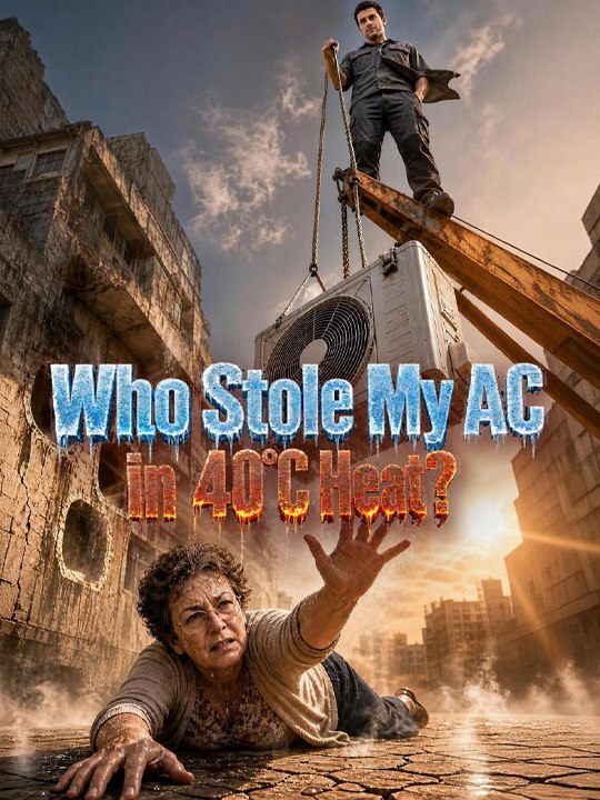 Who Stole My AC in 40°C Heat? - Full Movie #englishsub #watchfull ⚡️🍿⚡️