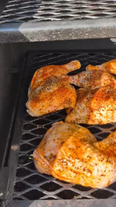 Juicy Smoked Chicken 🔥 | Easy Low & Slow BBQ Chicken Recipe