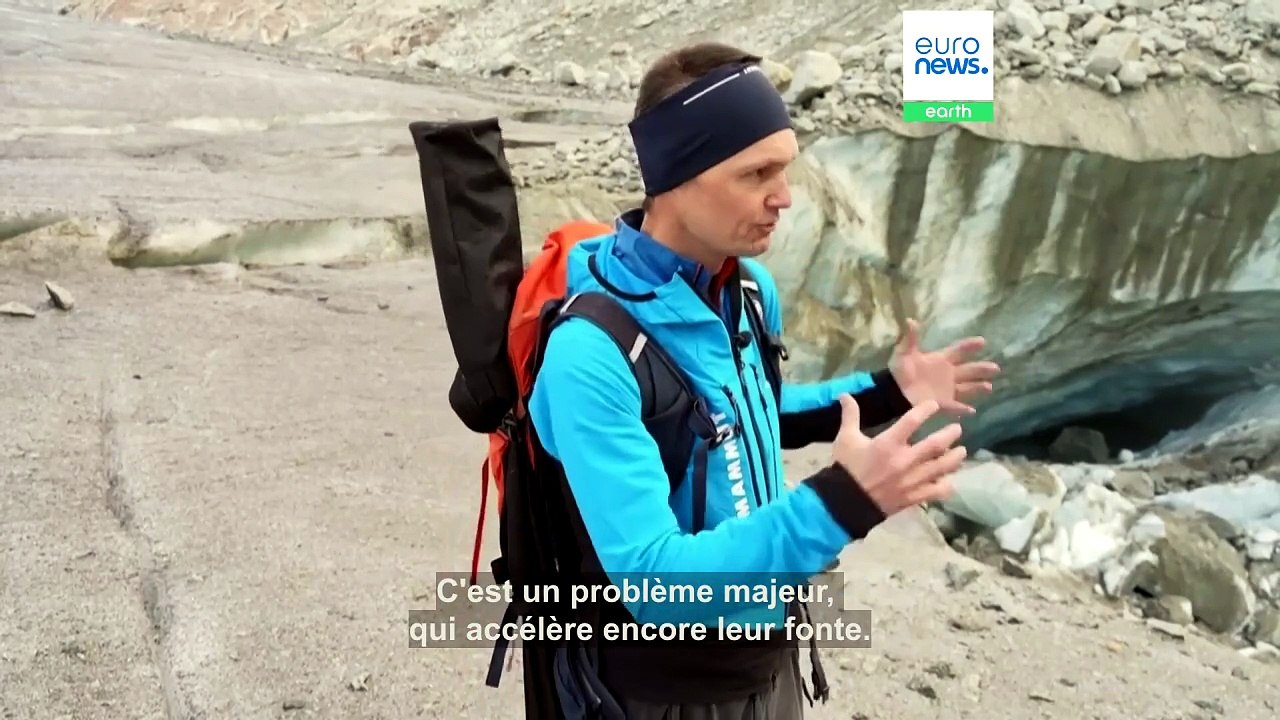 Suisse : le glacier du Rhône fond à un rythme alarmant après les vagues de chaleur