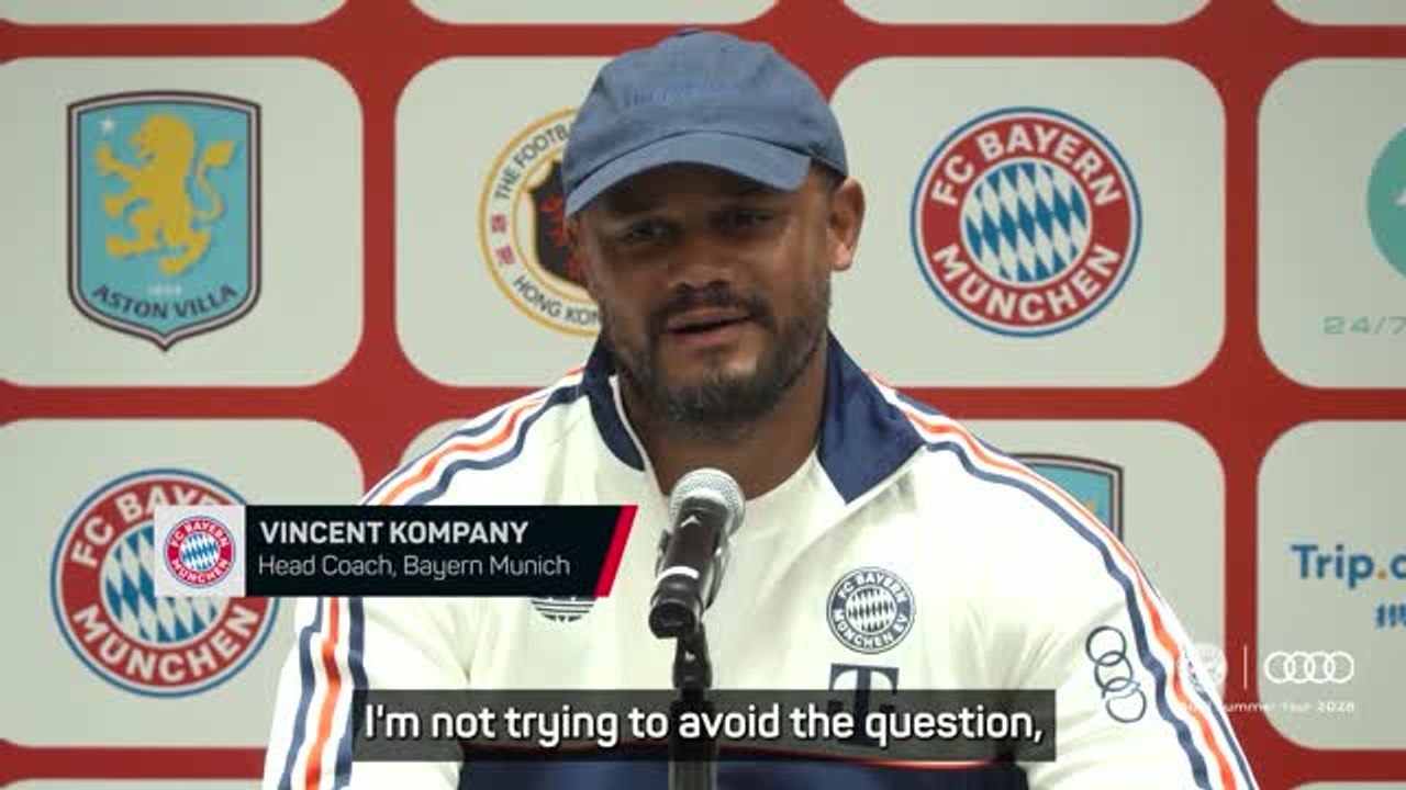 Kompany hints at more Bayern business in the transfer market