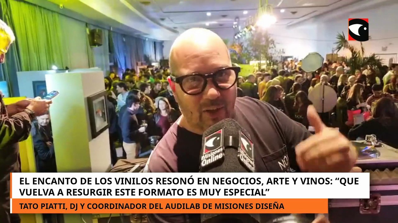 Tato Piatti, dj y coordinador audiolab Misiones Diseña,