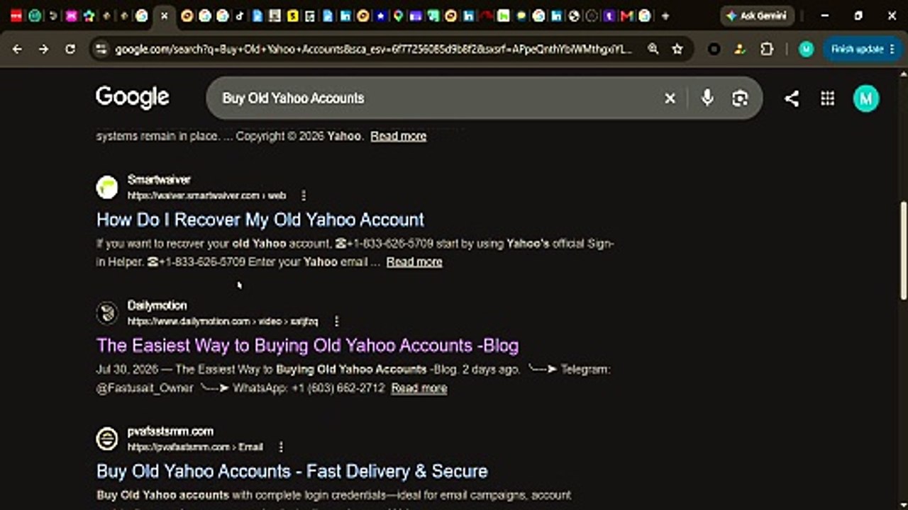 Top Sites to Buy Aged and Bulk Yahoo Accounts for Digital ...