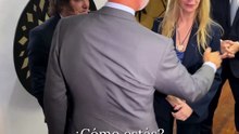 Milei se reunió con el Rey de España, Felipe VI, en Colombia CORTO