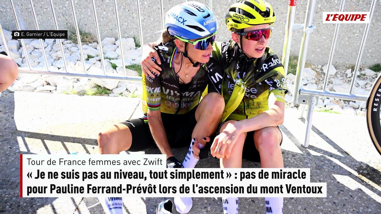« Je ne suis pas au niveau, tout simplement » : pas de miracle pour Pauline Ferrand-Prévôt lors de l'ascension du mont Ventoux - Cyclisme - Tour de France femmes avec Zwift