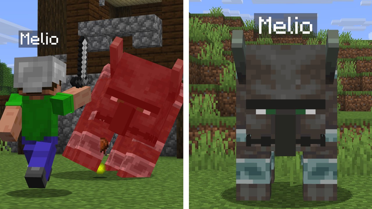Minecraft, mais tuer un mob = devenir ce mob !