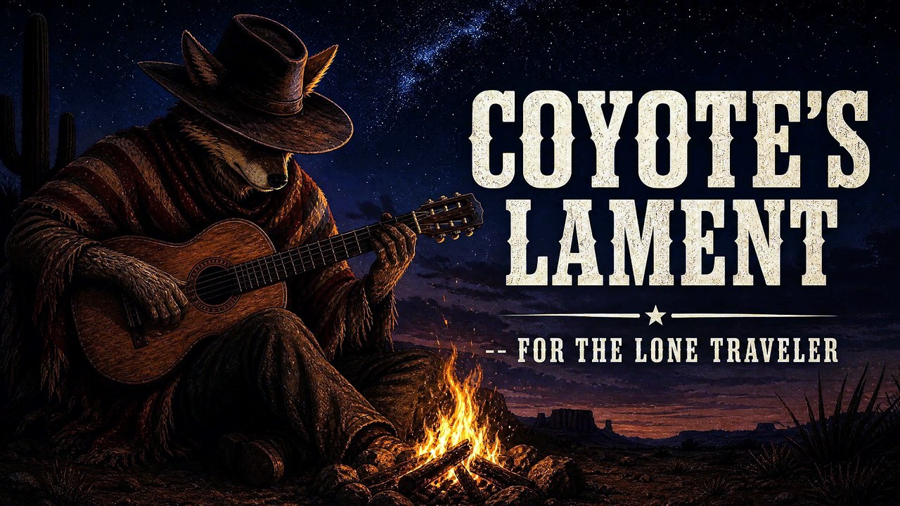 Coyote's Lament — For The Lone Traveler | Western Noir Ambient