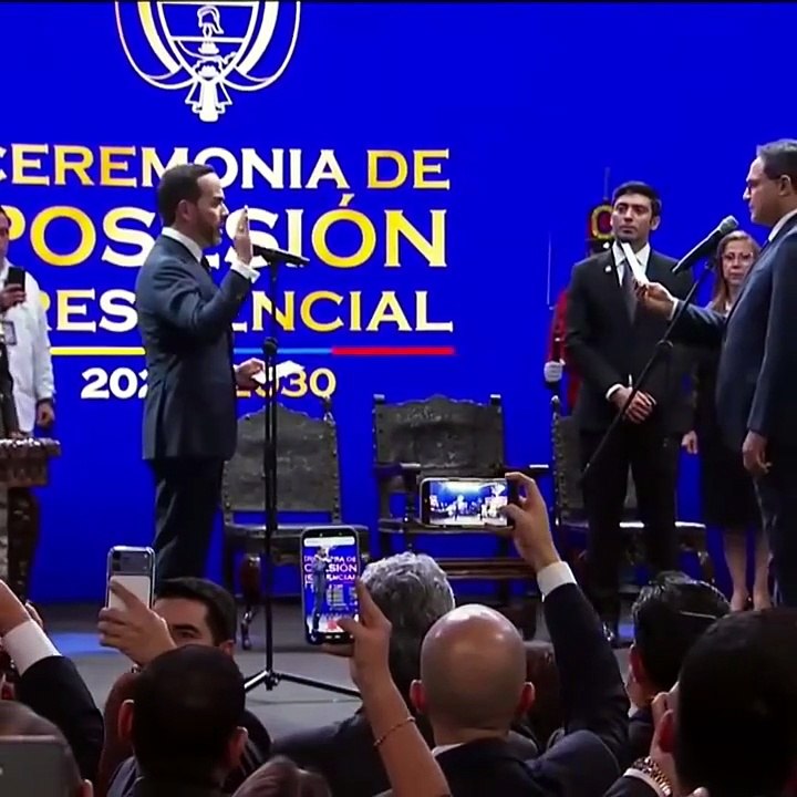 Abelardo de la Espriella jura como presidente de Colombia para el periodo 2026-2030