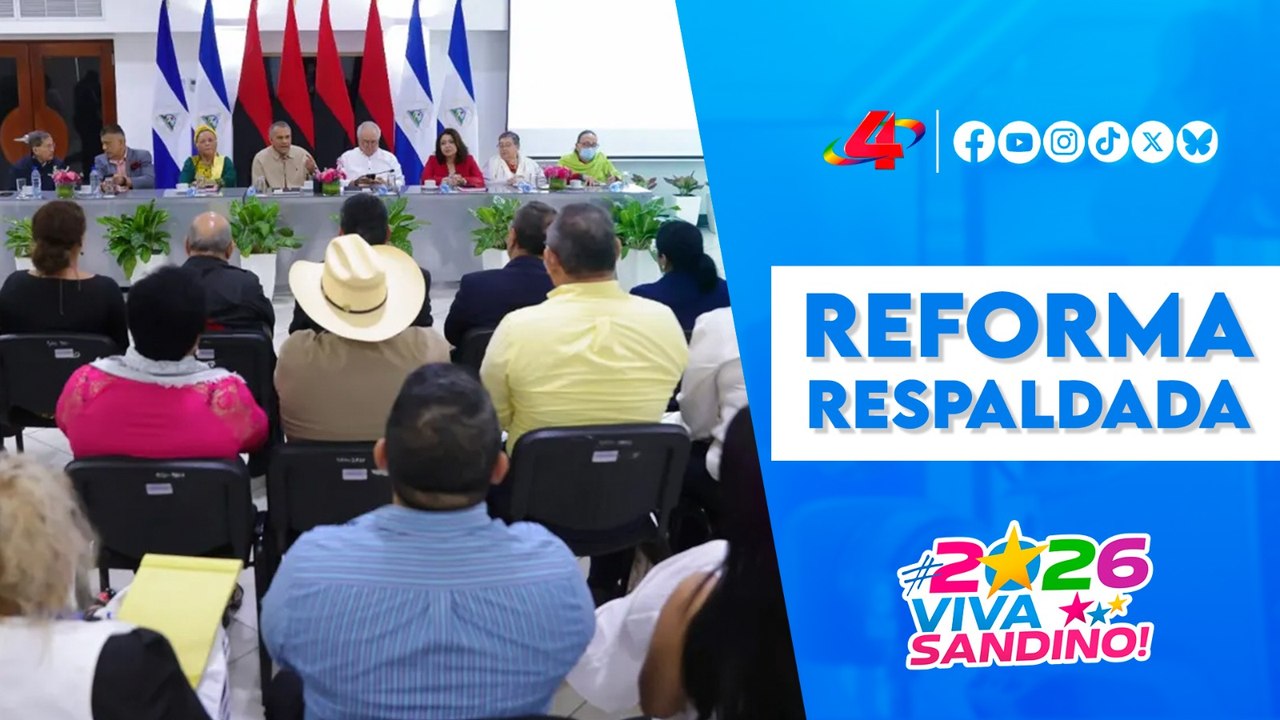 📜 Nicaragua: Gobiernos regionales respaldan la Reforma Constitucional 🗳️