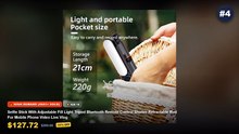 Cheap & Best Adjustable Phone Tripods With Bluetooth Remote Unboxing & Review - Portable Phone Tripod for iPhone, Adjust...