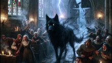 O Cão Negro Que Aterrorizou a  Igreja