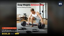 Cheap & Best Adjustable Dumbbell Sets Compact For Home Gym Unboxing & Review - Adjustable Dumbbells Set for Women Metal ...