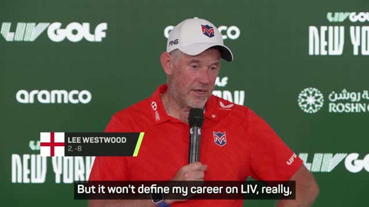 Winning in LIV won't define my career - Westwood