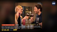 Cheap & Best Electric Wine Openers Rechargeable For Home Bar Unboxing & Review - Automatic Electric Wine Opener Gift Set...