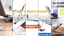 Amazing Foldable Laptop Stands Adjustable Aluminum You Need To See