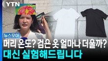 찌는 듯한 더위에 궁금한 거 다 해봤다…뉴스 찍다 갑분 '폭염 실험실' [뉴스모아] / YTN