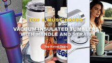 Best Vacuum Insulated Tumblers With Handle And Straw on AliExpress | Review - BrüMate Era 40oz Tumbler with Handle and S...