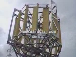 eolienne a axe vertical eliogir  production electricite vent