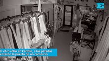 City Bell otro robo en Cantilo, a las patadas reventaron la puerta de un comercio_1