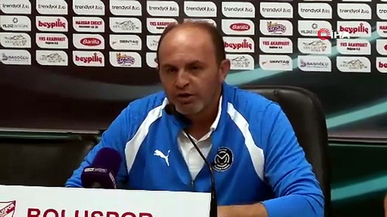 Boluspor-Manisa FK maçının ardından | Ajansspor | IHA