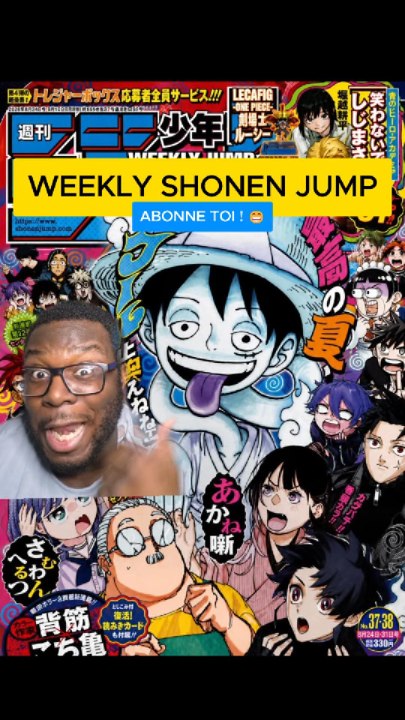 Analyse de Cover du WEEKLY SHONEN JUMP #manga #anime #onepiece #luffy #sakamotodays #shonenjump