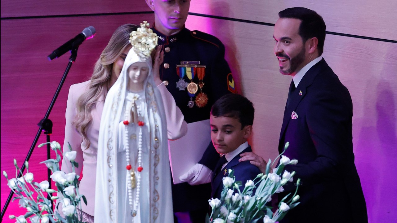 Líderes religiosos en la toma de posesión de Abelardo de la Espriella