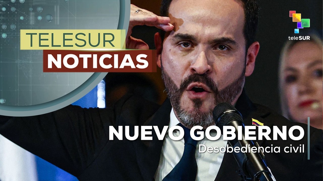 Oposición colombiana marcha contra investidura de De la Espriella