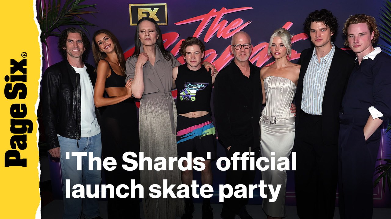 Kaia Gerber, Homer Gere and more attend the official launch skate party for 'The Shards'