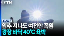 입추 지나도 여전한 폭염...이 시각 광화문광장 / YTN