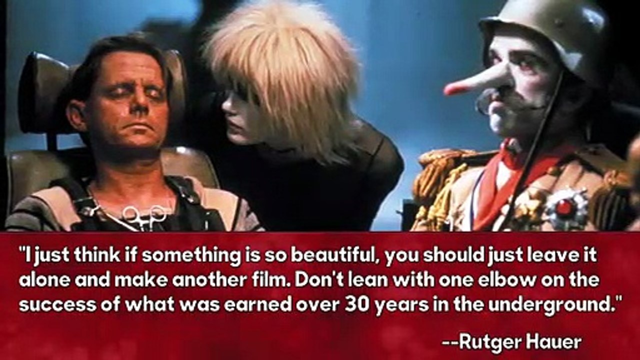 Rutger Hauer Chimes In on 'Blade Runner' Sequel & Why Movies Today “Lack Balls” | THR News [Full Movie]