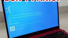 How to Fix CRITICAL PROCESS DIED Blue Screen Error! 💻🔥 #Shorts
