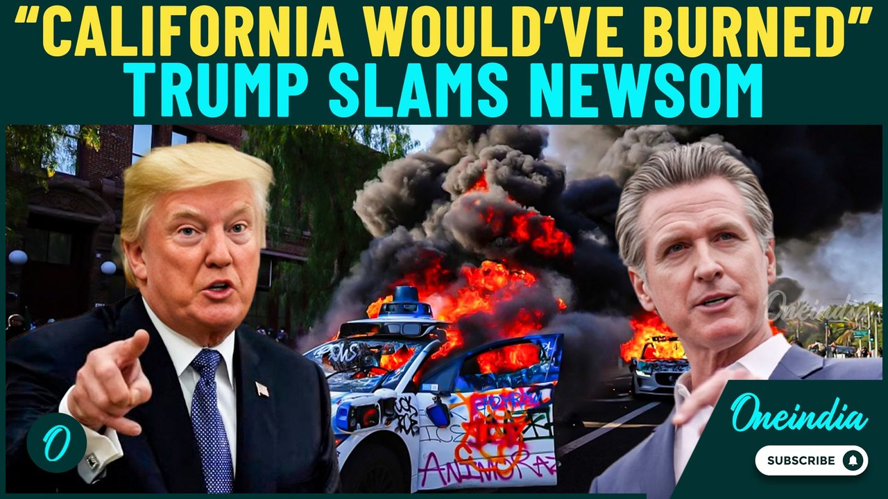 Full Video: Trump Calls Newsom ‘Grossly Incompetent’ After Deploying Troops; Clashes With Reporter