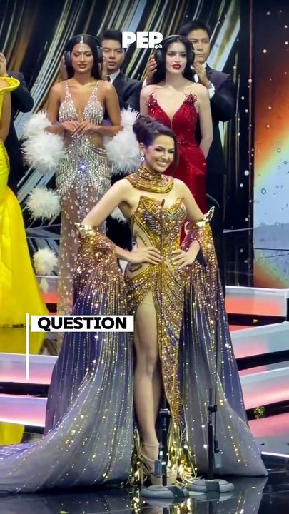 Reina Filipinas-Zambales Cleopatra Barrera answers the final question | #PEPCoverage