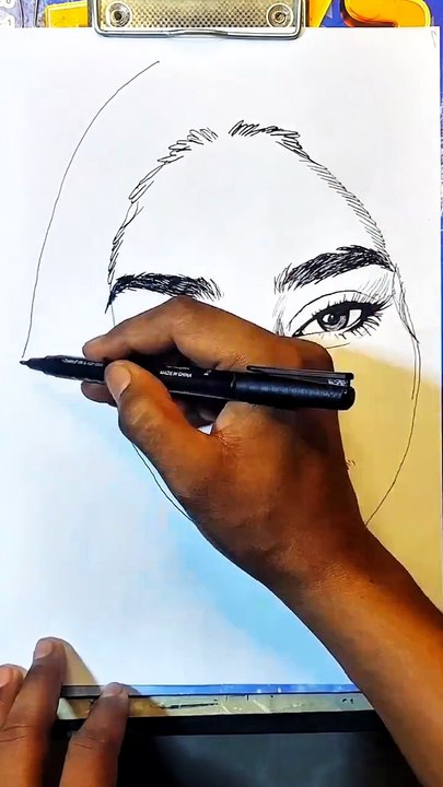 How to draw a girl