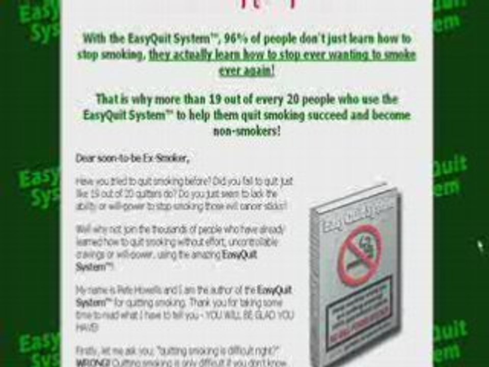 EasyQuit - Quit Smoking Once And For All!