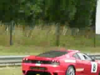 Lamborghini ferrari porsche sur circuit