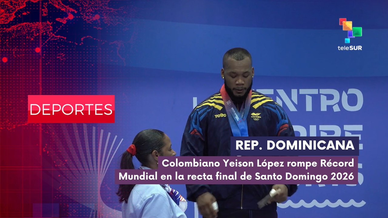 DEPORTES EDICIÓN CENTRAL | Colombiano Yeison López rompe récord mundial en la recta final de Santo Domingo 2026