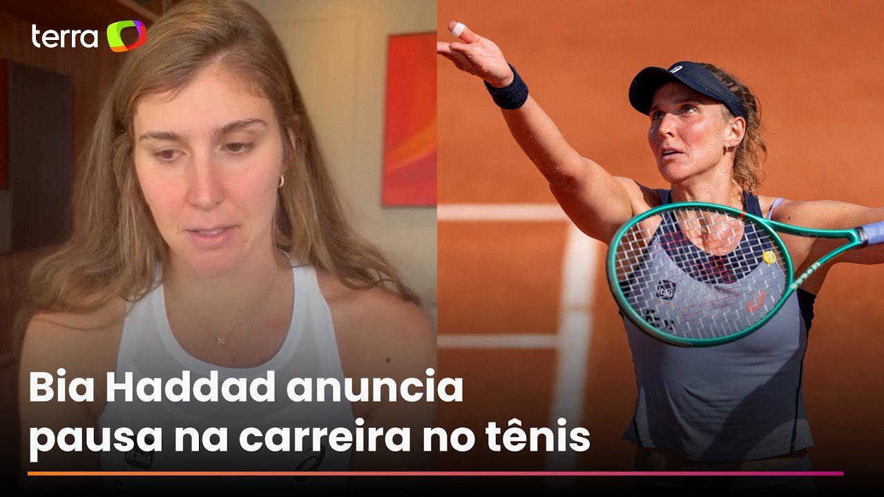Bia Haddad anuncia pausa na carreira como tenista
