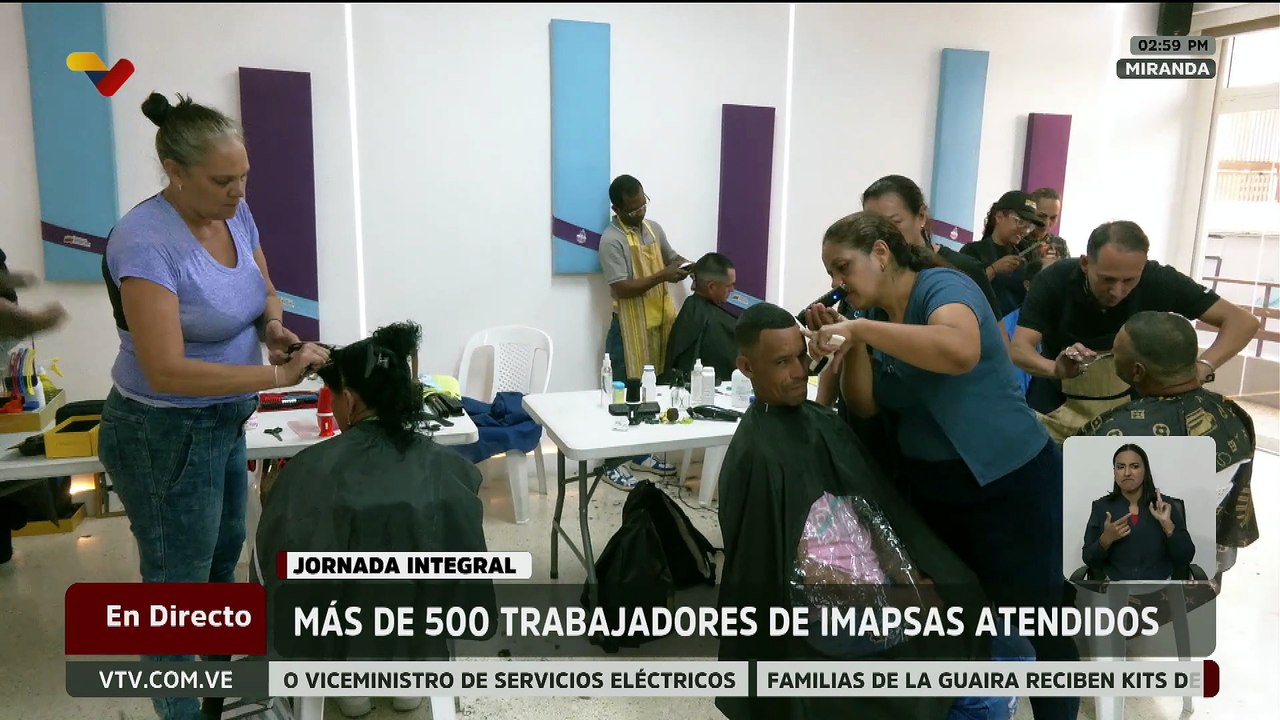 Trabajadores del Imapsas demuestran su agradecimiento por jornadas de atención integral y social