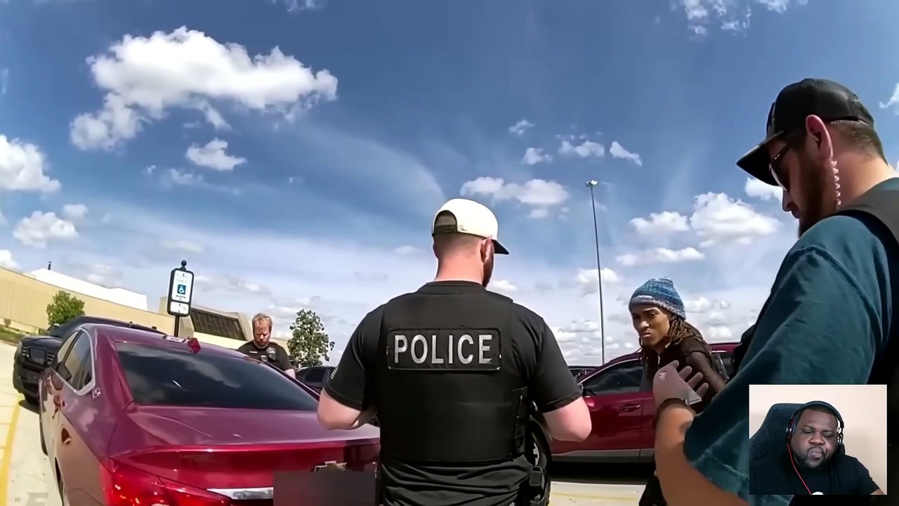 Wanna Be THUG Picks The Wrong COPS To Threaten