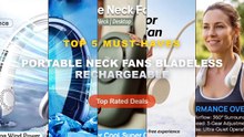 Ultimate Guide to the Best Portable Neck Fans Bladeless Rechargeable