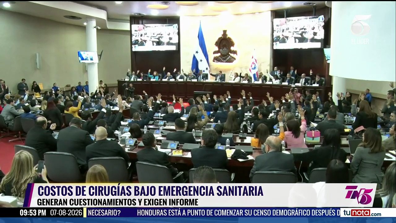 Costo de cirugías por emergencia sanitaria desata severos cuestionamientos en el Congreso Nacional