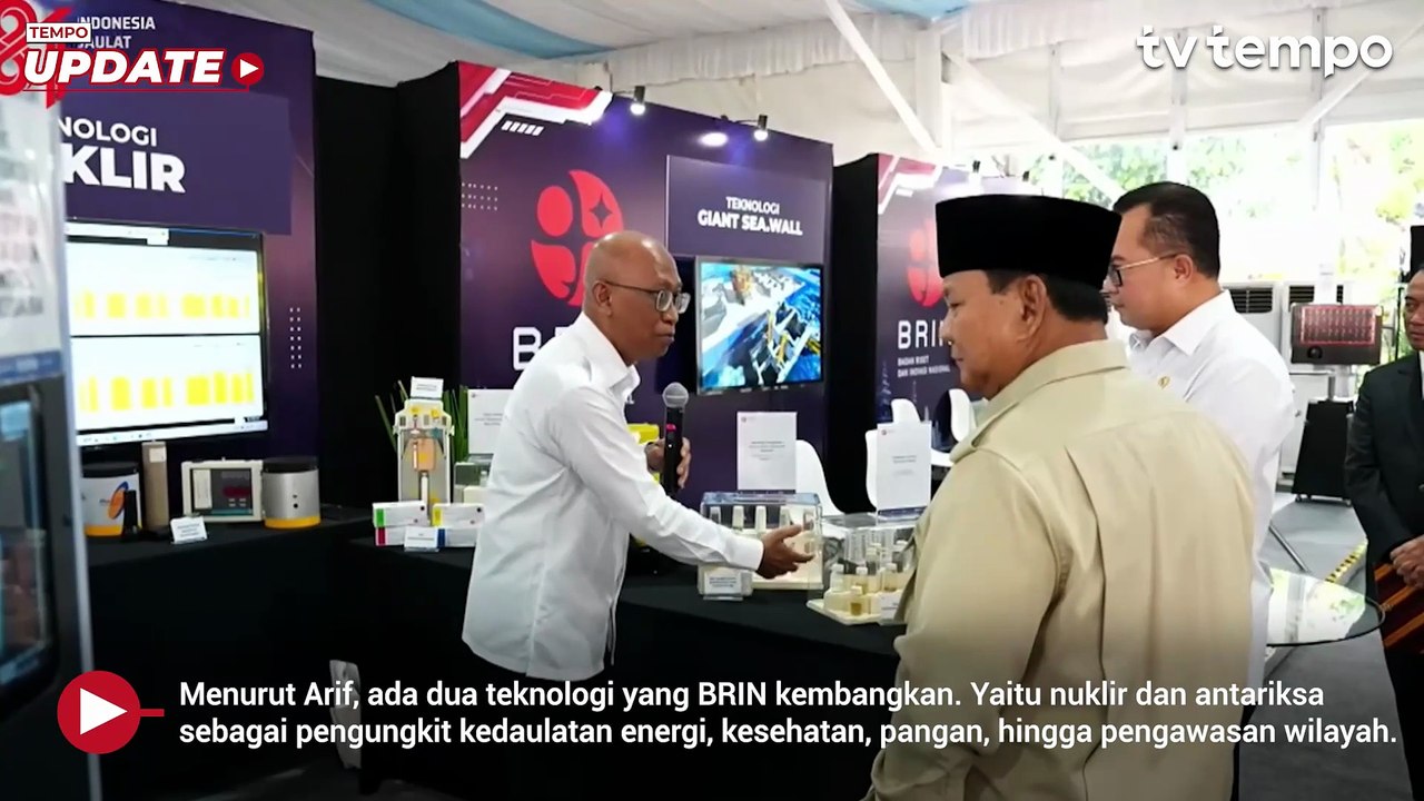 Kata Mensesneg soal Penelitian Nuklir BRIN