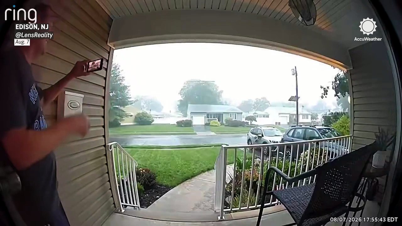 Severe thunderstorms rock the Northeast