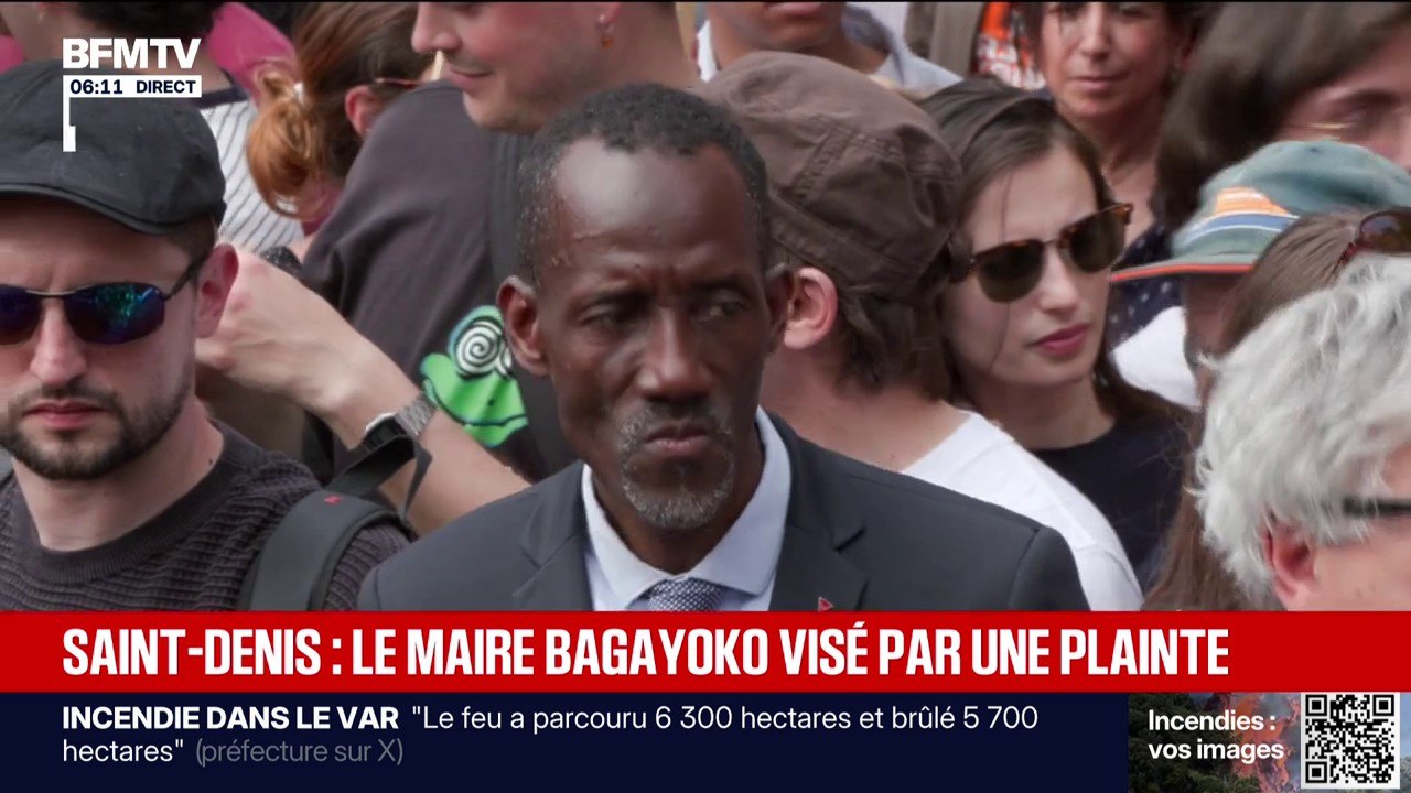 Le maire LFI de Saint-Denis Bally Bagayoko visé...
