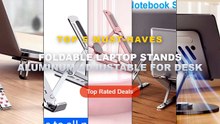 Don't Buy Foldable Laptop Stands Aluminum Adjustable For Desk Before Watching This! - 360 ° Rrotating Aluminum Alloy Adj...