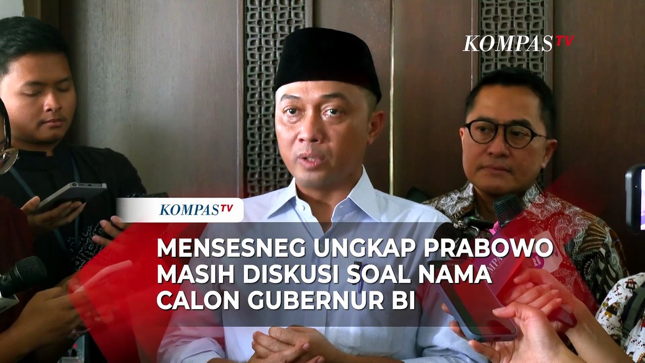 Prabowo Belum Putuskan Nama Calon Gubernur BI, Ini Sosok yang Dipertimbangkan