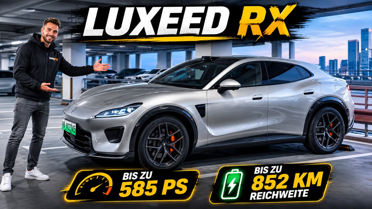 Luxeed RX: Chinas neuer Elektro-SUV mit Ferrari-inspiriertem Look