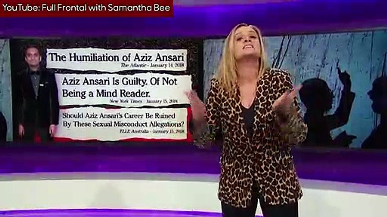 Samantha Bee Addresses Aziz Ansari Accusations | THR News [Full Movie]
